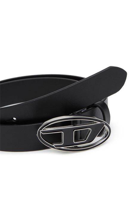 oval d belt woman black DIESEL | X09716 P1245T8013